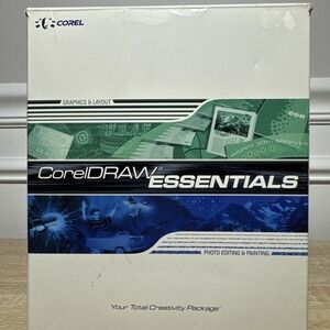 VTG CorelDraw Graphics Suite‎ 9 Academic PC Software CD-Rom - New W Autheticity